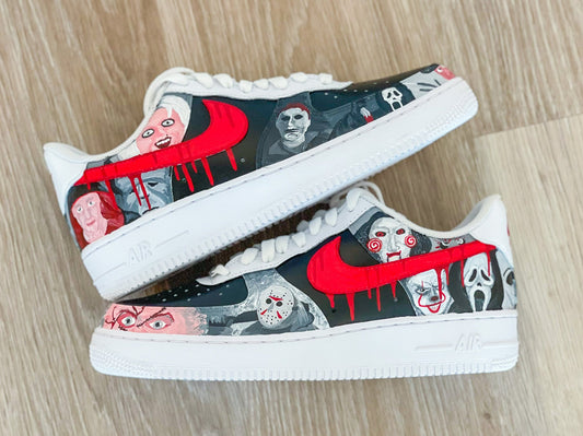 Nike Air Force One Horror Edition